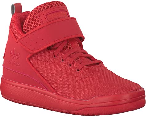 hoge adidas schoenen rood|Rode Adidas hoge sneakers online kopen .